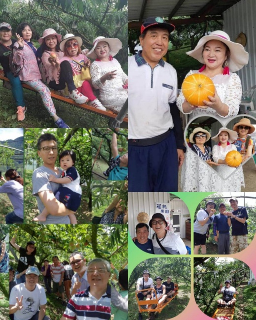 拉拉山冠桃果園